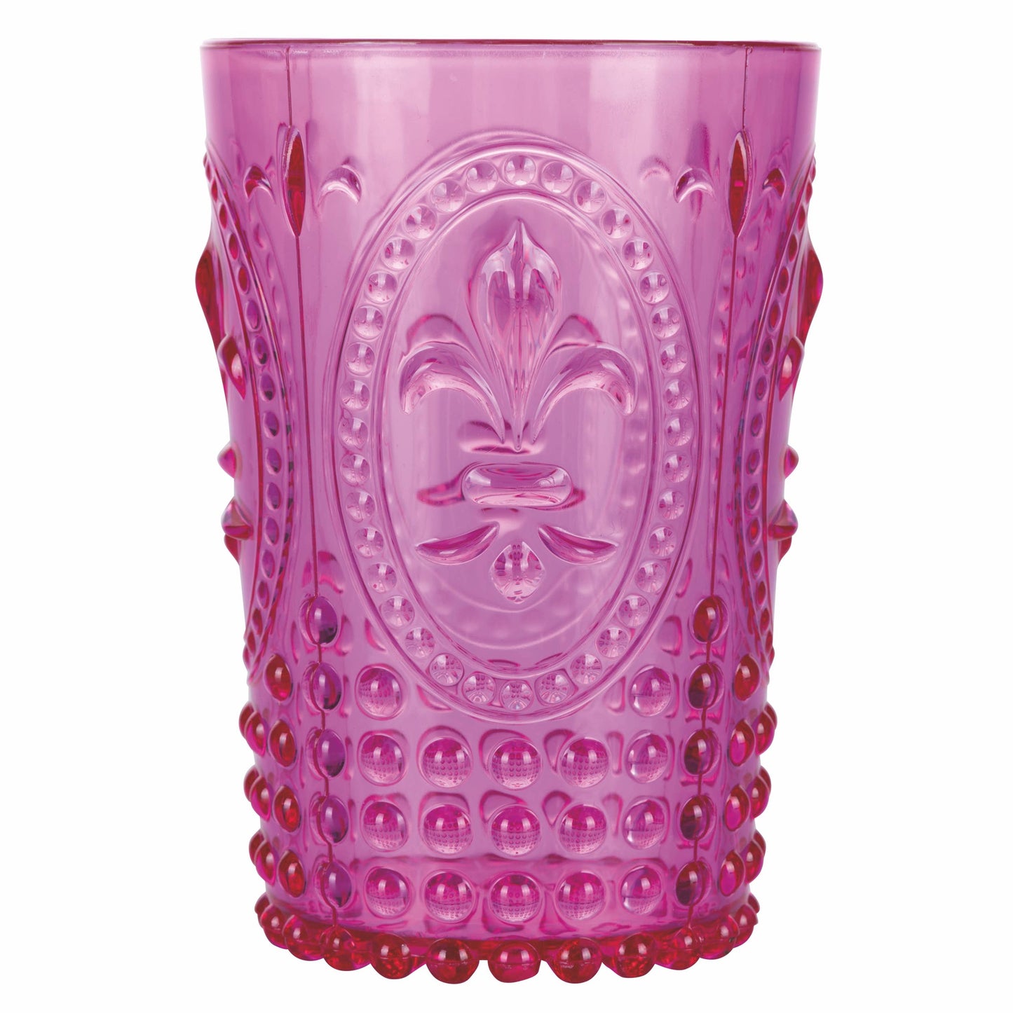 ART DE LA TABLE | Verre à eau Fleur de Lys Pink Lady