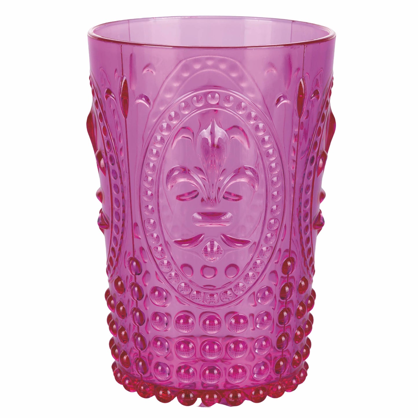 ART DE LA TABLE | Verre à eau Fleur de Lys Pink Lady