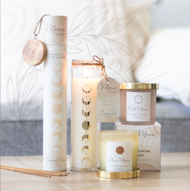 BOUGIES | Bougie tube Full moon COCONUT