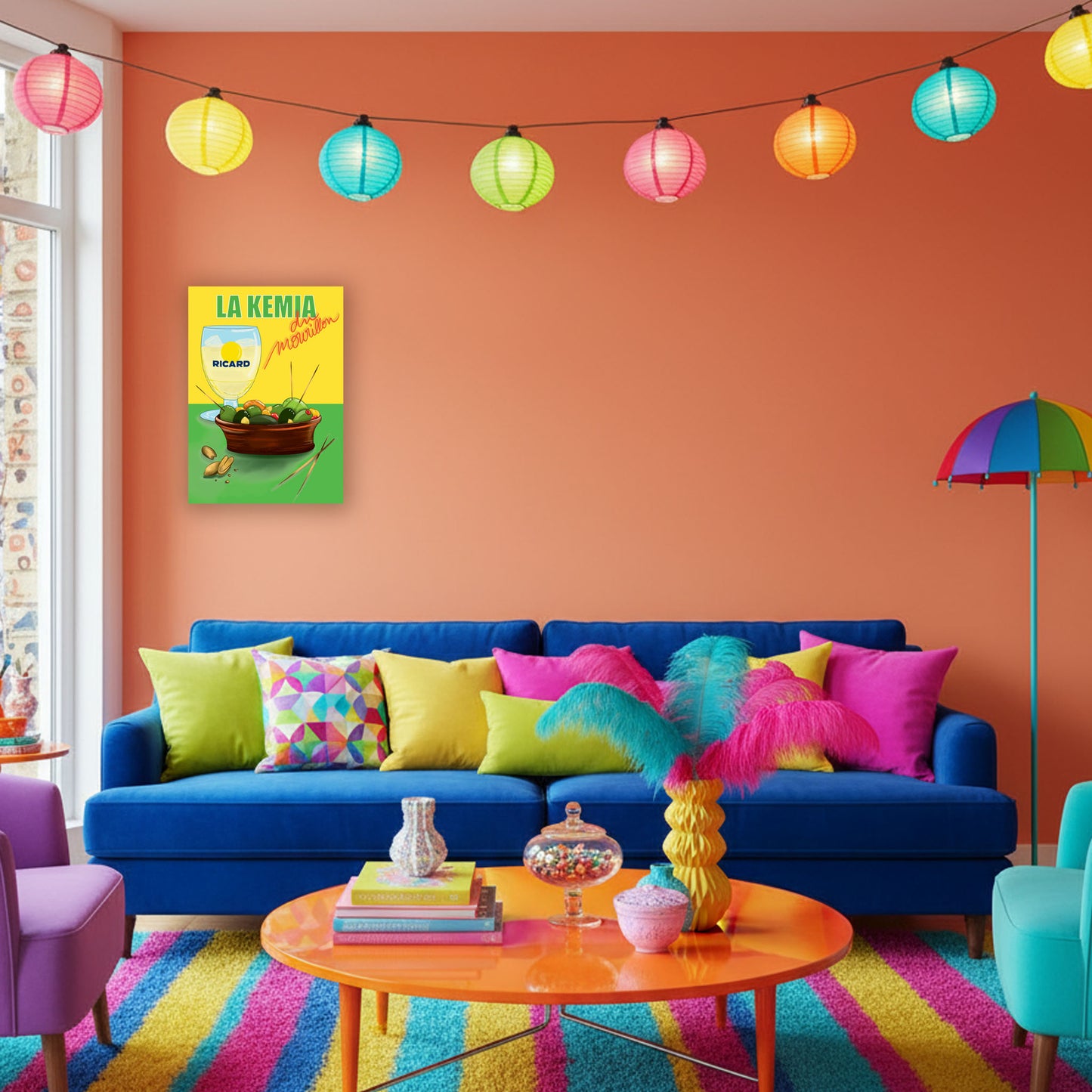 MAMMA SHULTZ® AFFICHES | Affiche décorative La Kémia du Mourillon