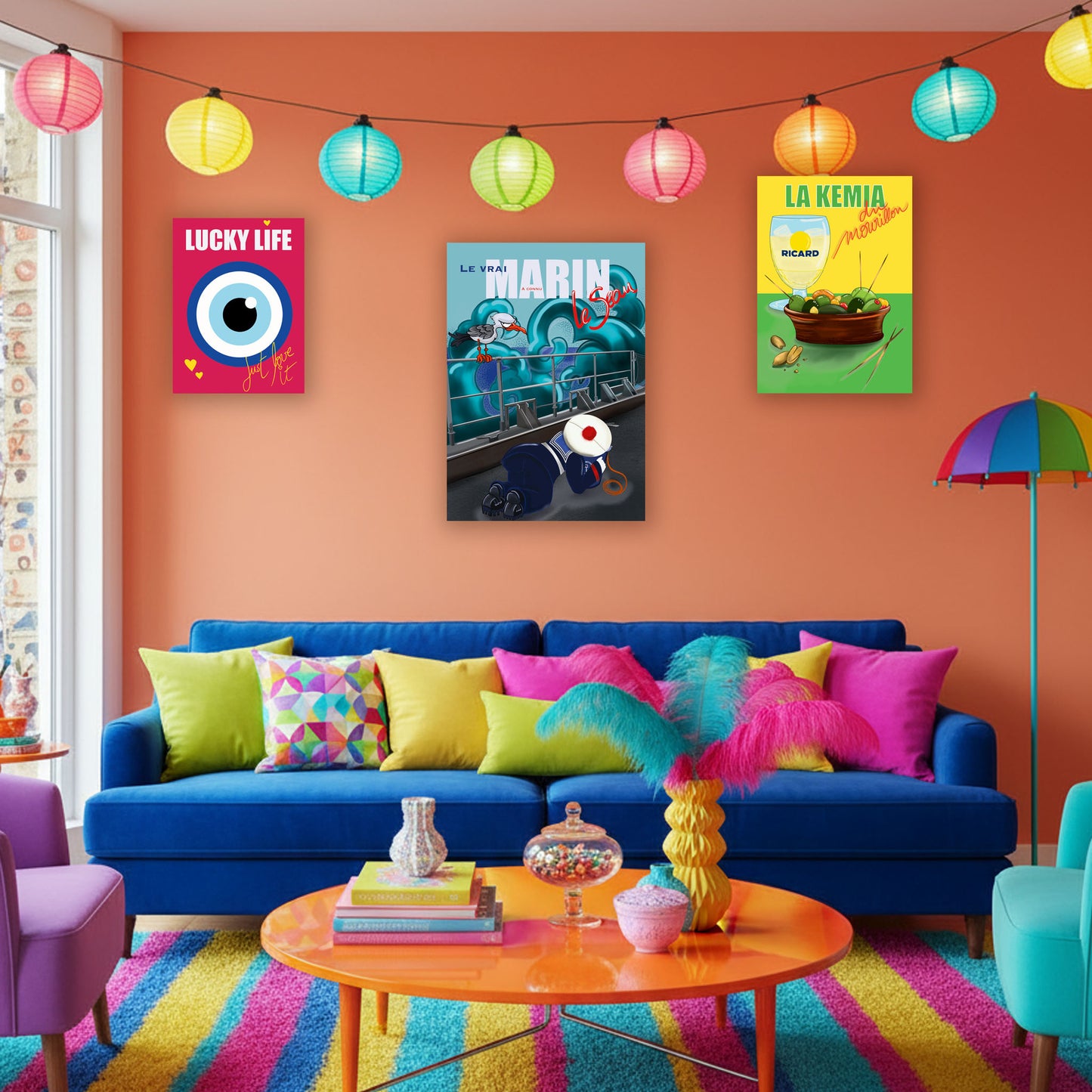 MAMMA SHULTZ® AFFICHES | Affiche décorative Petit Marin