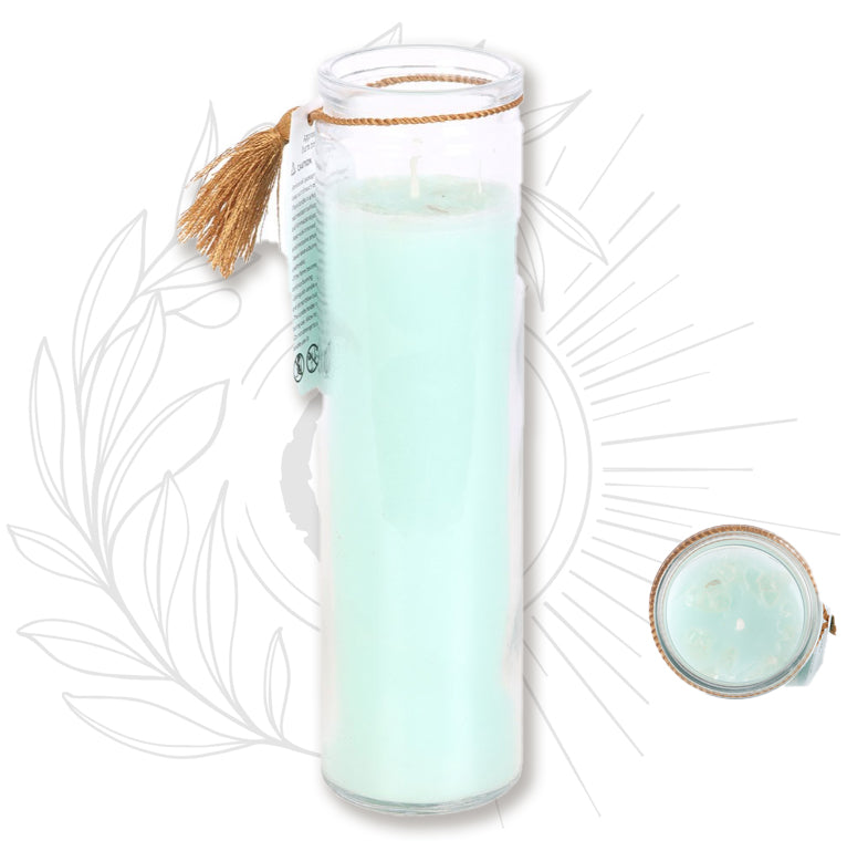 BOUGIES | Bougie tube Votive BEST LIFE Sauge Blanche& Quartz