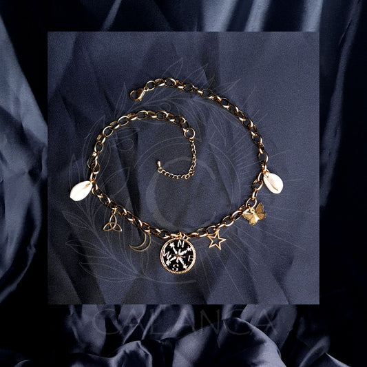 MAMMA SHULTZ Bijoux | COLLIER DORE FOLLOW ME