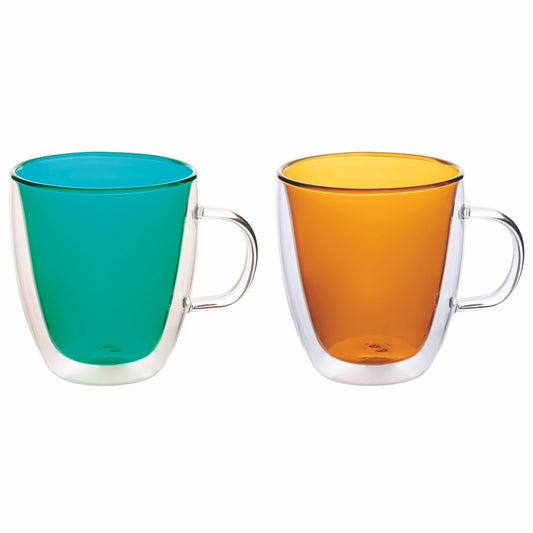 ART DE LA TABLE | MUG ETE INDIEN DOUBLE PAROI DE VERRE 540 ML