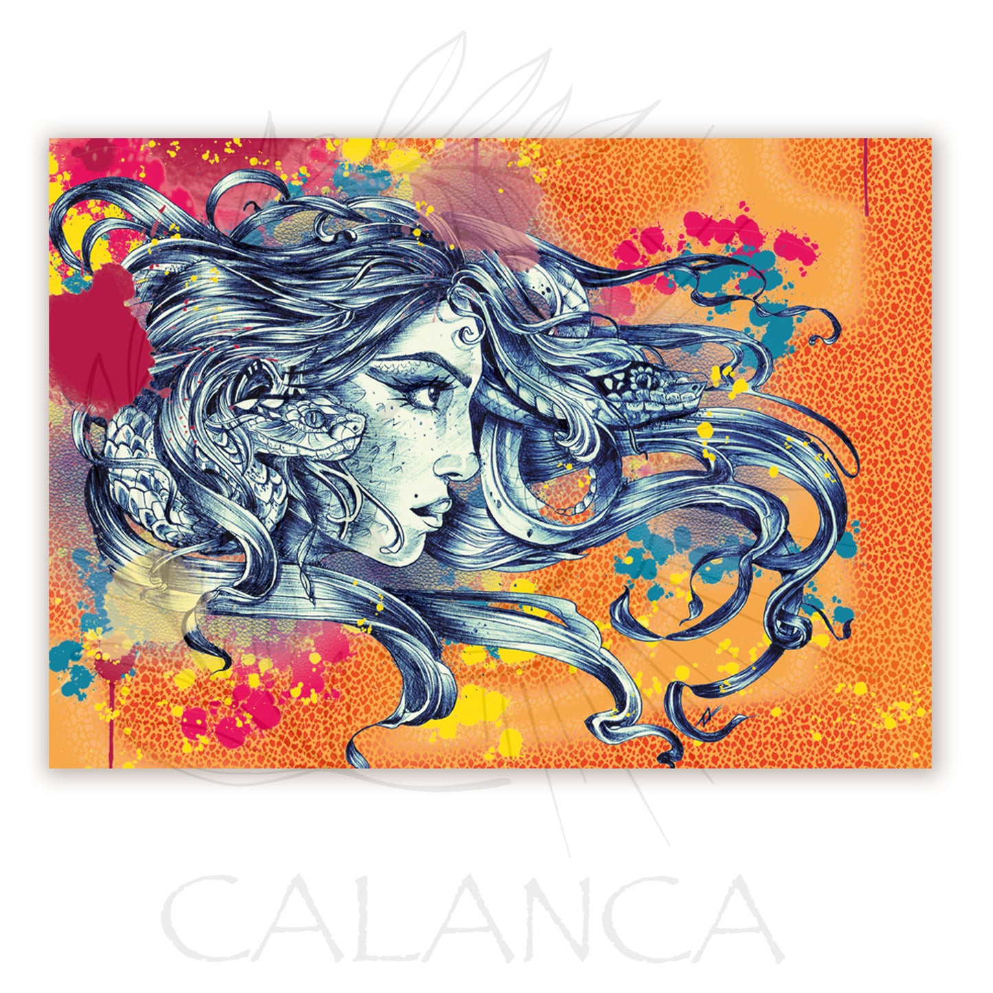 MAMMA SHULTZ® AFFICHES | Affiche décorative MEDUSA