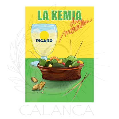 MAMMA SHULTZ® AFFICHES | Affiche décorative La Kémia du Mourillon