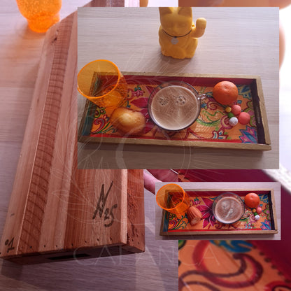 MAMMA SHULTZ® ARTS DE LA TABLE | Plateau en bois BALI