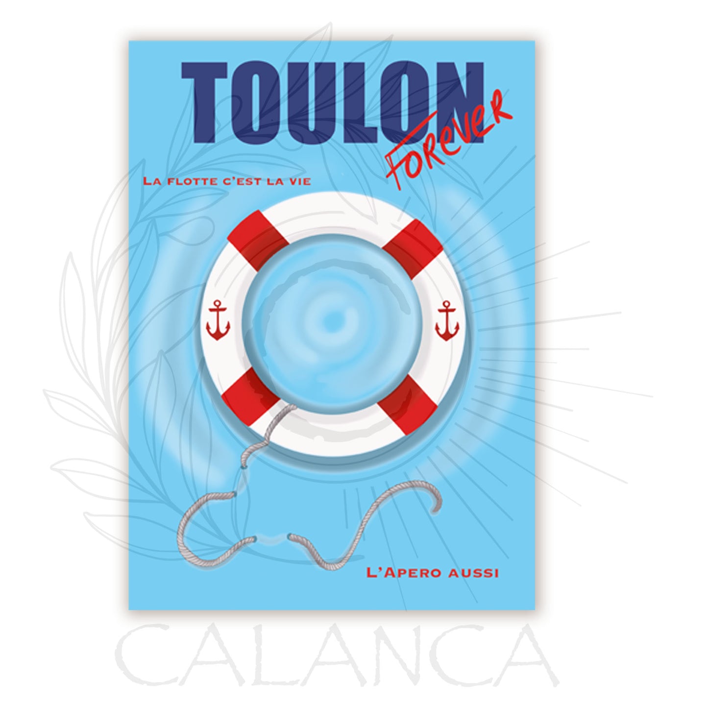 MAMMA SHULTZ® AFFICHES | Affiche décorative Toulon Forever