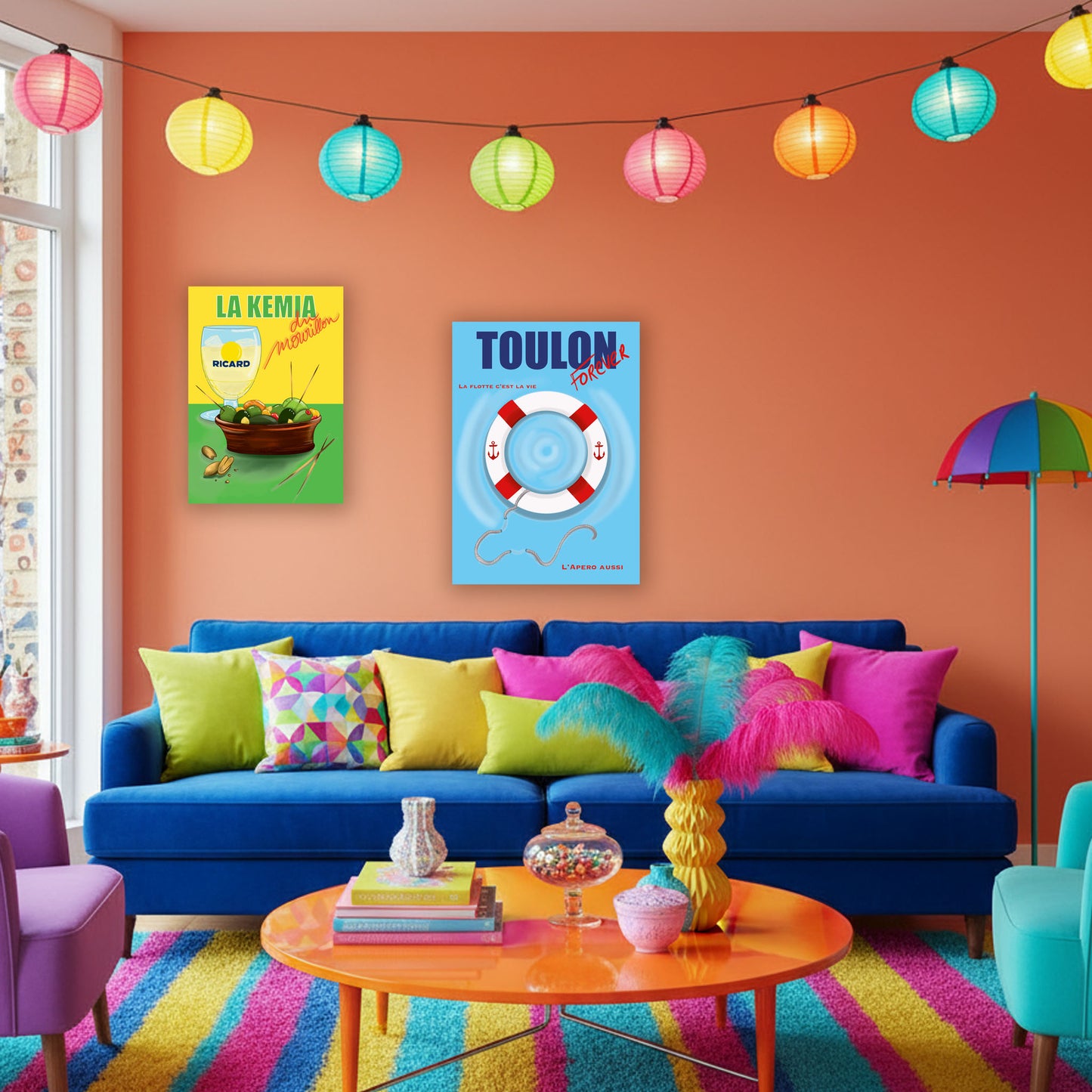 MAMMA SHULTZ® AFFICHES | Affiche décorative Toulon Forever